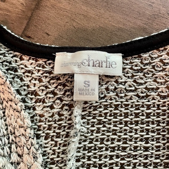 𝅺CHARMING Charlie Knit Open Cardi/Cocoon Kimono - Picture 2 of 6